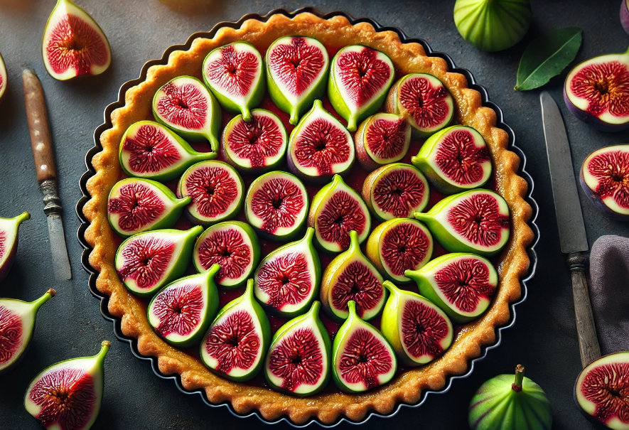 Recipe of the Corsican Fig Tart